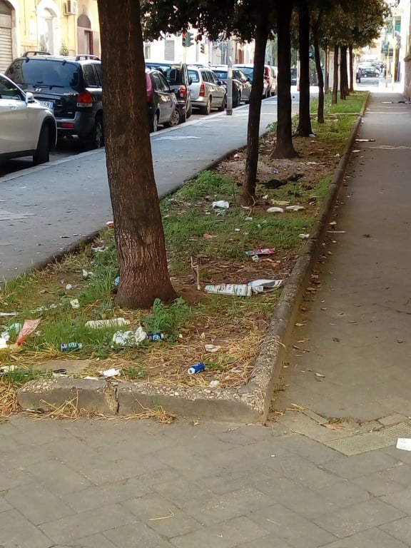 CONDIZIONI ASSURDE DEI MARCIAPIEDI IN VIA ZUPPETTA. LA DENUNCIA DI UN LETTORE