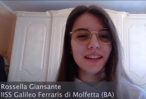 LA STUDENTESSA MOLFETTESE ROSSELLA GIANSANTE ENTRA A FAR PARTE DELLA SQUADRA ITALIANA PER LE EUROPEAN GIRLS' OLYMPIAD IN INFORMATICS