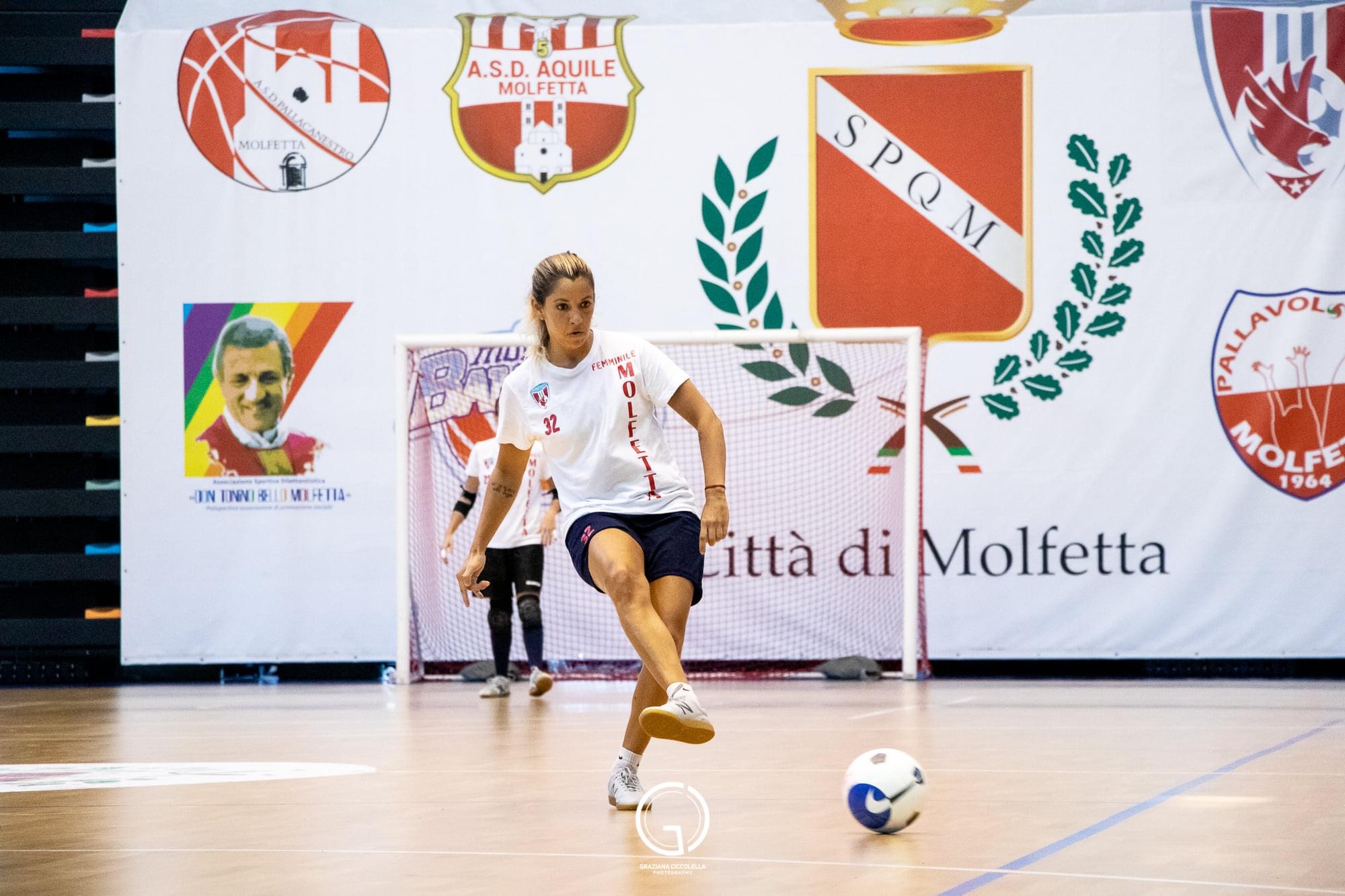 VENERD 30 APRILE INIZIA LAVVENTURA DELLE FINAL EIGHT PER LA FEMMINILE MOLFETTA. QUESTO GRUPPO PU  ARRIVARE IN ALTO  RASSICURA PEDACE