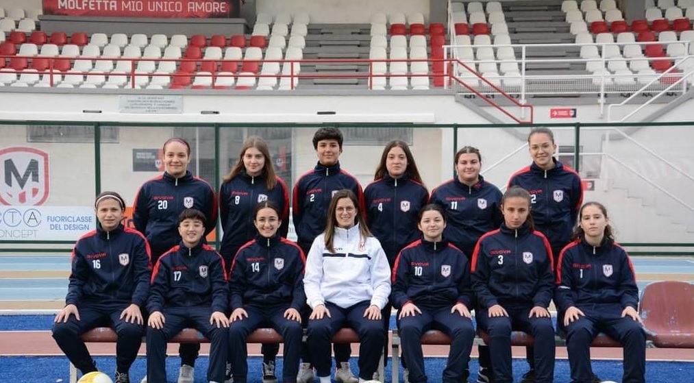 INIZIA LA STAGIONE AGONISTICA DELLA MOLFETTA CALCIO FEMMINILE NEL CAMPIONATO REGIONALE DECCELLENZA