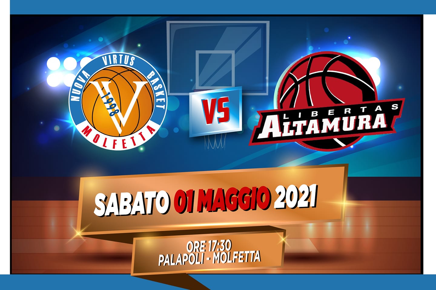 GARA DELICATA PER LA DAI OPTICAL VIRTUS MOLFETTA NELLA QUARTA GIORNATA DI RITORNO DEL CAMPIONATO DI PALLACANESTRO DI SERIE C GOLD