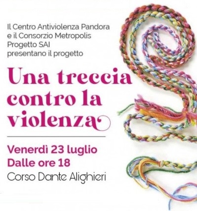 INIZIATIVA DEL CENTRO ANTIVIOLENZA COMUNALE ANNAMARIA BUFI CONTRO LA VIOLENZA SULLE DONNE E CONTRO LA TRATTA DELLE DONNE