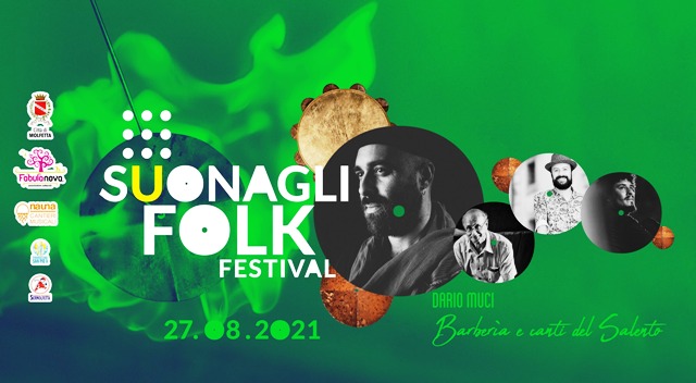 LE MUSICHE DEL SALENTO APPRODANO A MOLFETTA PER IL SUONAGLI FOLK FESTIVAL