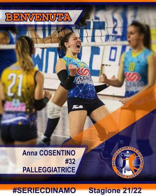 DOPO UN ANNO DI STOP TORNA ALLATTIVIT AGONISTICA CON LA MAGLIA DELLA DINAMO MOLFETTA ANNA COSENTINO