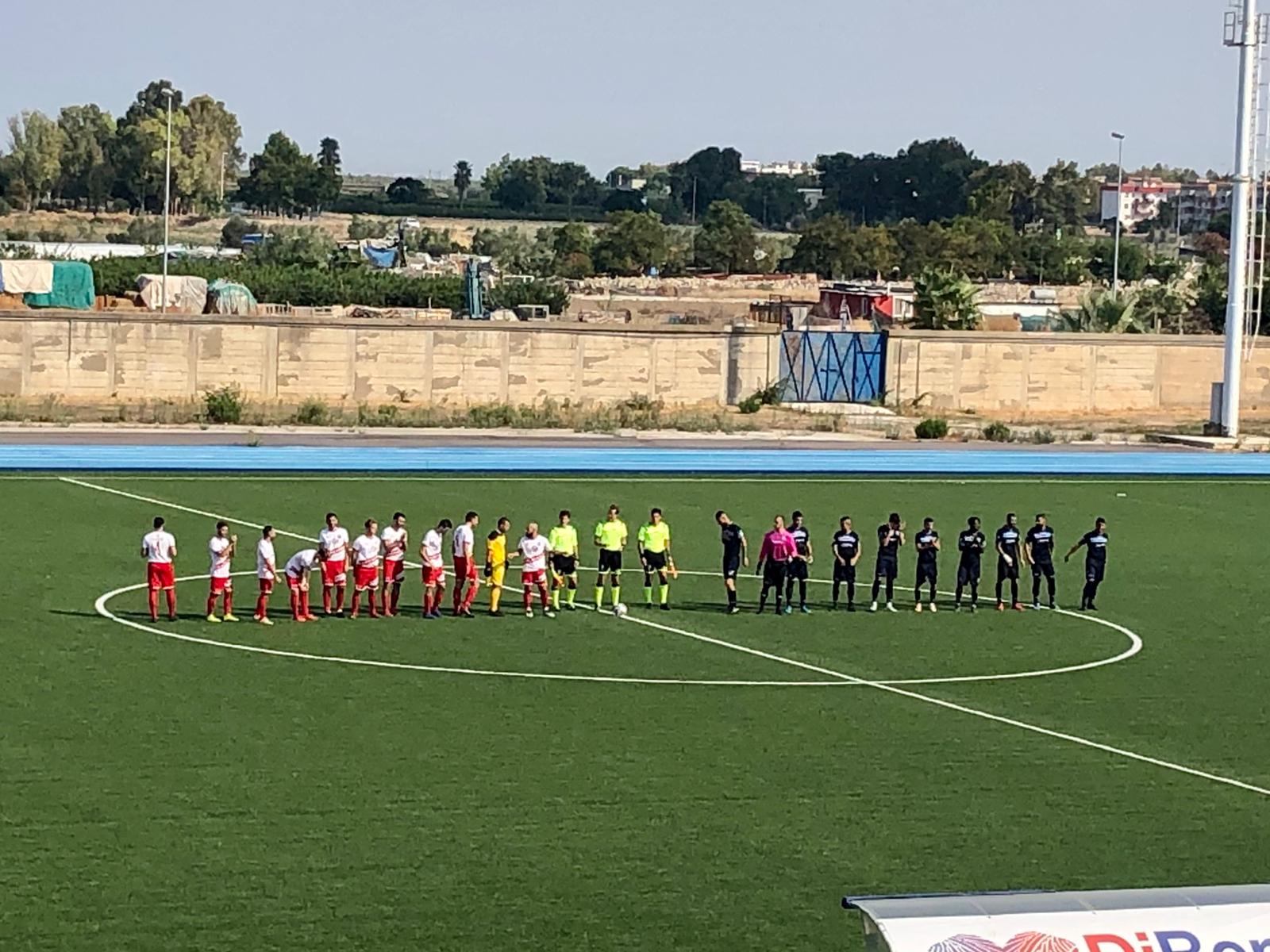 IL BORGOROSSO STRAPPA UN PUNTO IN RIMONTA A TRINITAPOLI