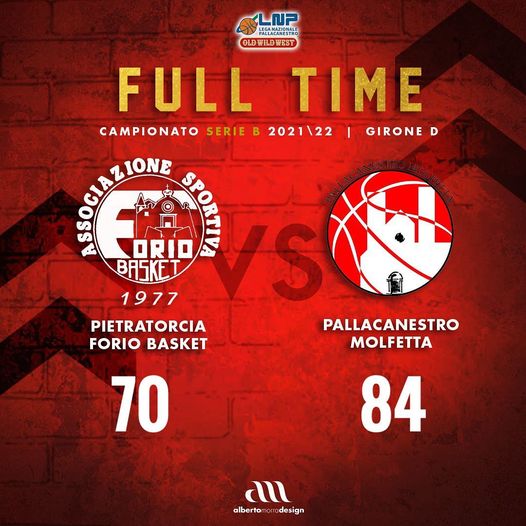 PAVIMARO PALLACANESTRO MOLFETTA CORSARA A POZZUOLI. SI IMPONE PER 70-84 E OTTIENE LA SECONDA VITTORIA CONSECUTIVA NEL CAMPIONATO DI SERIE B