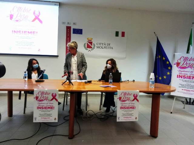 LA DOPPIA ELICA, SEZIONE DI BARI, HA TENUTO UN INCONTRO A MOLFETTA SUL TEMA DELLA PREVENZIONE AL FEMMINILE