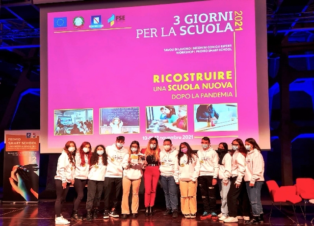 UN CORTOMETRAGGIO DELLIISS MONS. ANTONIO BELLO DI MOLFETTA SI  CLASSIFICATO AL SECONDO POSTO AL PREMIO NAZIONALE SMART SCHOOL DI NAPOLI