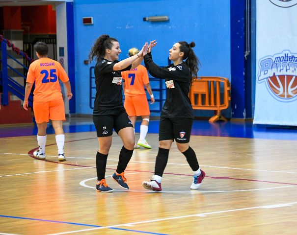 ANCORA UNA GARA AD ALTA TENSIONE PER LA FEMMINILE MOLFETTA. BIG MATCH AL PALAPOLI CONTRO IL PUCETTA CALCIO