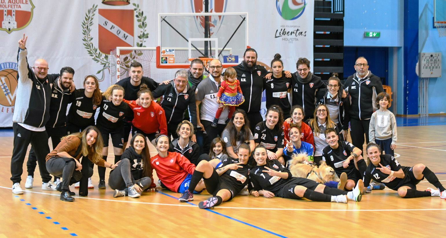 LA FEMMINILE MOLFETTA BATTE LA VIS FONDI E SI QUALIFICA AL SECONDO TURNO DI COPPA ITALIA DI SERIE A2