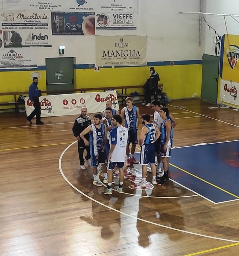 NELLA QUINTA GIORNATA DI RITORNO DEL CAMPIONATO DI SERIE C GOLD PRIMA SCONFITTA STAGIONALE PER LA DAI OPTICAL VIRTUS MOLFETTA NELLA TRASFERTA DI MONTERONI