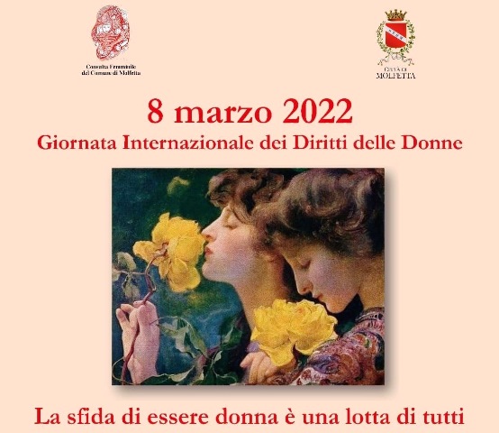 MARTED 8 MARZO LA CONSULTA FEMMINILE TERR UNASSEMBLEA APERTA ALLA SALA CONSILIARE A PALAZZO GIOVENE