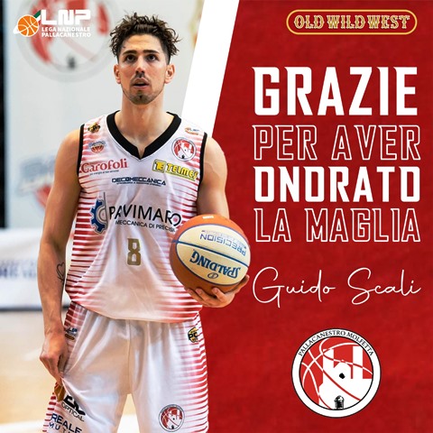 LA GUARDIA/ALA GUIDO SCALI LASCIA LA PAVIMARO PALLACANESTRO MOLFETTA