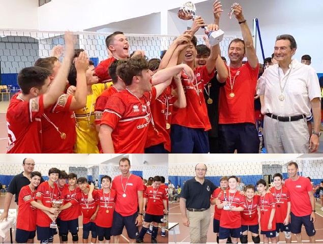 LASD MELFICTA VOLLEY MOLFETTA CONQUISTA DUE TITOLI PROVINCIALI, IL TROFEO YOUNG 3^ DIVISIONE MASCHILE E IL TITOLO DI CAMPIONE TERRITORIALE UNDER 13 MASCHILE (3VS3)