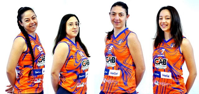 SI CONFERMANO CON LA MAGLIA ARANCIO ANCHE PER LA PROSSIMA STAGIONE TERESA SCIANCALEPORE, SIMONA BAIANO, FRANCESCA CAL E GIOVANNA SANCILIO