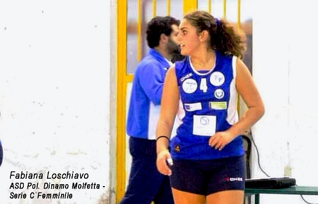 NUOVO INNESTO NELLASD POLISPORTIVA CAB DINAMO MOLFETTA. ARRIVA LOPPOSTO FABIANA LOSCHIAVO