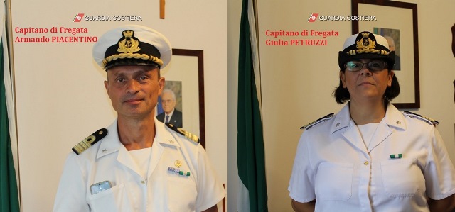 IL 2 SETTEMBRE IL PASSAGGIO DI CONSEGNE AL COMPARTIMENTO MARITTIMO DI MOLFETTA