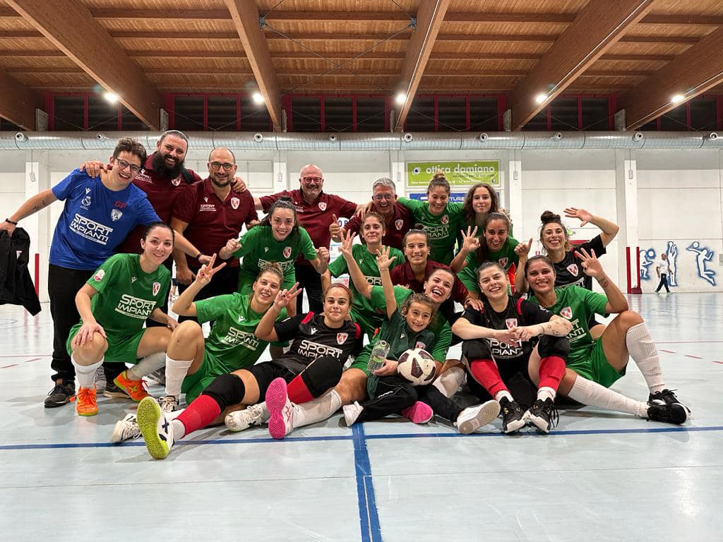 GRANDE VITTORIA IN TRASFERTA PER LA FEMMINILE MOLFETTA CHE BATTE LA LAZIO E OTTIENE I PRIMI TRE PUNTI STORICI IN SERIE A