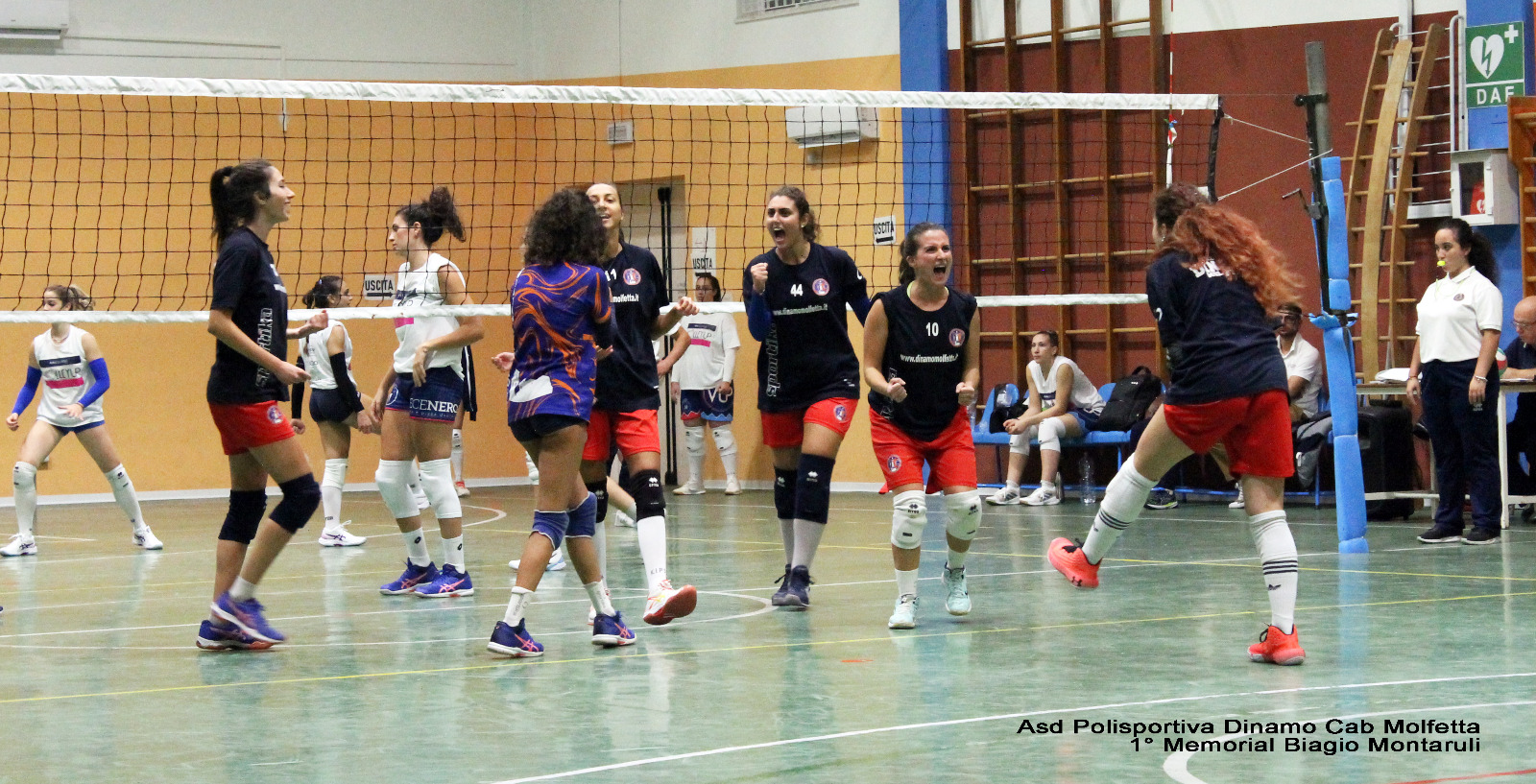 SCONFITTA DI MISURA NELLAMICHEVOLE PRE-CAMPIONATO DELLA DINAMO CAB MOLFETTA CONTRO LA VOLLEYUP ACQUAVIVA