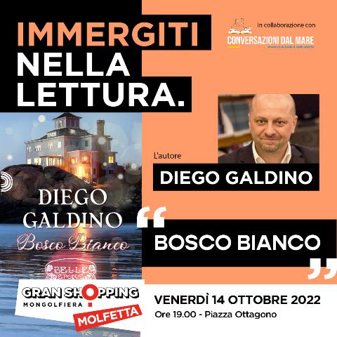 SECONDO APPUNTAMENTO DI CONVERSAZIONI DAL MARE AUTUNNO QUESTA SERA ALLE ORE 19:00 AL GRAN SHOPPING MONGOLFIERA DI MOLFETTA