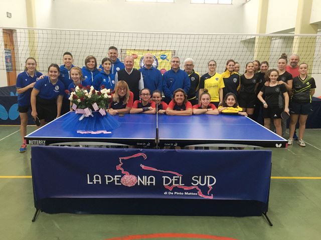 UNA BELLA GIORNATA DI SPORT DEDICATA AL TENNISTAVOLO. DOMENICA 7 NOVEMBRE SI  TENUTA LA MANIFESTAZIONE CONCENTRAMENTO NAZIONALE SERIE B FEMMINILE