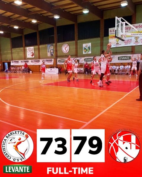 QUINTA VITTORIA CONSECUTIVA PER LA PAVIMARO PALLACANESTRO MOLFETTA CHE SI CONFERMA AL PRIMO POSTO NEL CAMPIONATO DI SERIE C SILVER