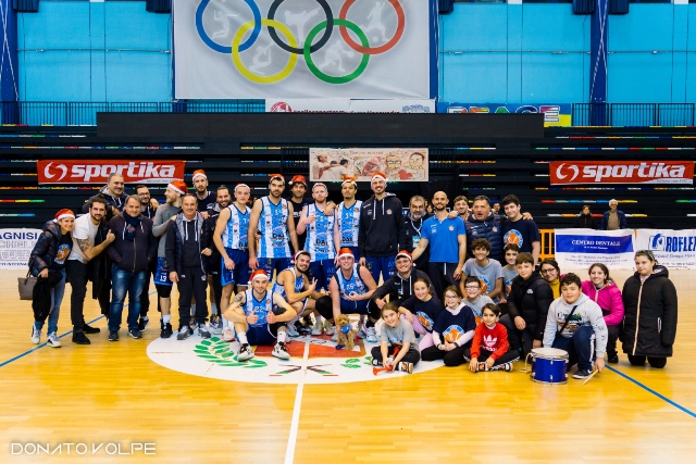 VITTORIA SENZA PROBLEMI PER LA DAI OPTICAL VIRTUS BASKET MOLFETTA CHE BATTE  CALZATURE F.LLI LOTTI TRANI  PER 91-72