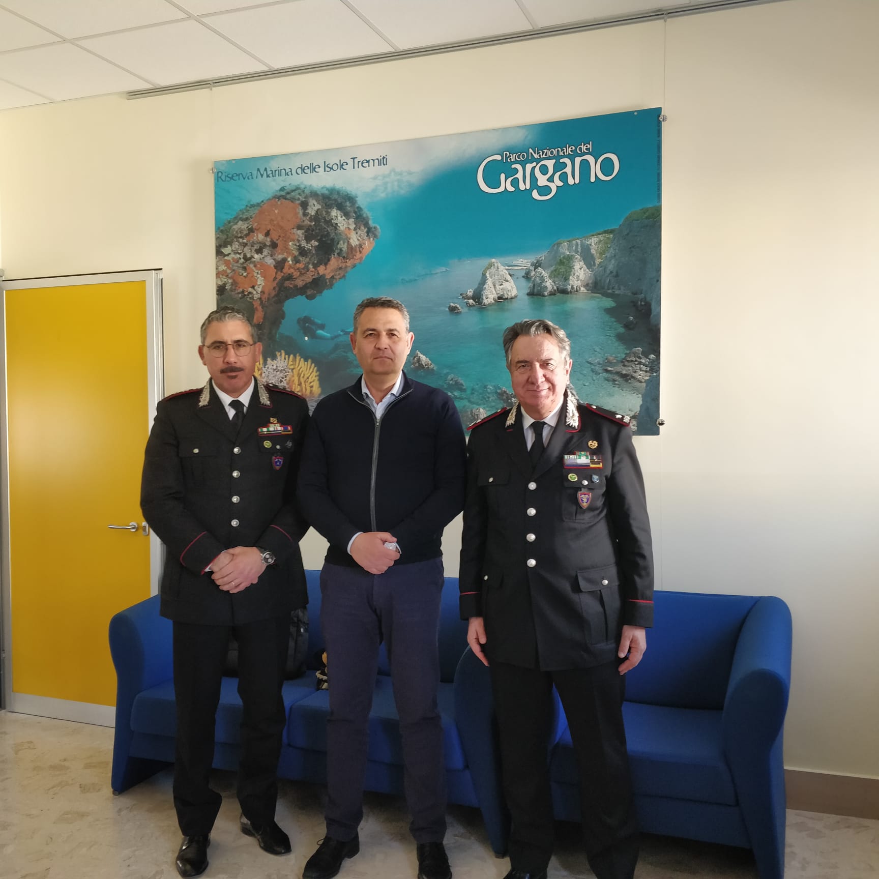 IL NUOVO COMANDANTE DEL REPARTO CARABINIERI 