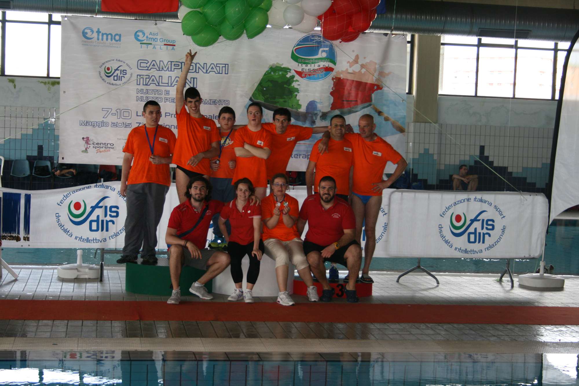 AI CAMPIONATI NAZIONALI DI NUOTO DELLA FEDERAZIONE ITALIANA SPORT DISABILITA INTELLETTIVA RELAZIONALE, MOMENTI DI GLORIA PER LASSOCIAZIONE GARGANO 2000 DI GIOVINAZZO