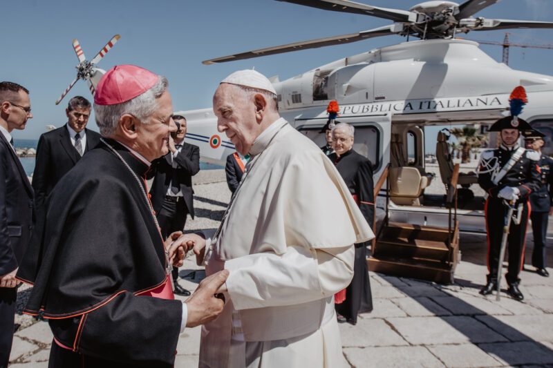 DIECI ANNI DI PONTIFICATO, A PAPA FRANCESCO GLI AUGURI DEL VESCOVO DOMENICO CORNACCHIA E DELLA DIOCESI