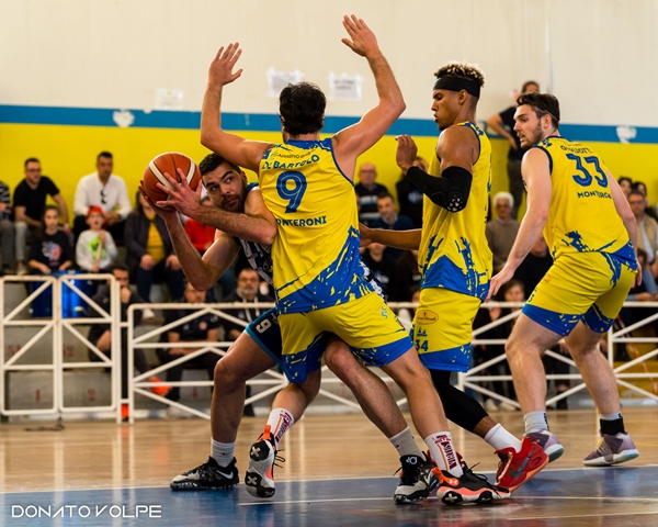 SECONDA TRASFERTA CONSECUTIVA A MONTERONI PER LA DAI OPTICAL VIRTUS BASKET MOLFETTA ALLA RICERCA DELLA VITTORIA PER LA PROMOZIONE IN SERIE B