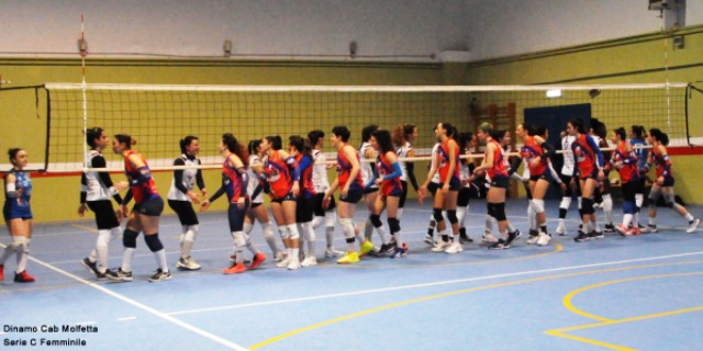 LA TERZA FORZA DEL CAMPIONATO GIOIELLA VOLLEY GIOIA SI IMPONE AL PALAPOLI CONTRO LA DINAMO CAB MOLFETTA