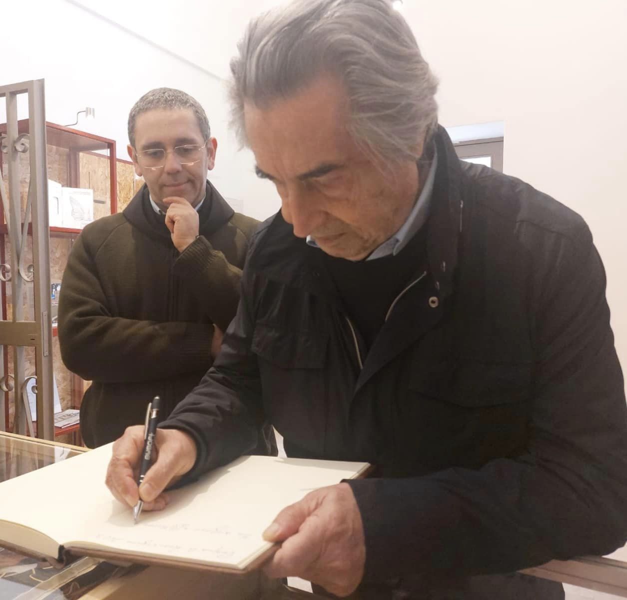 IL MAESTRO RICCARDO MUTI VISITA IL COMPLESSO DELLA BASILICA DELLA MADONNA DEI MARTIRI