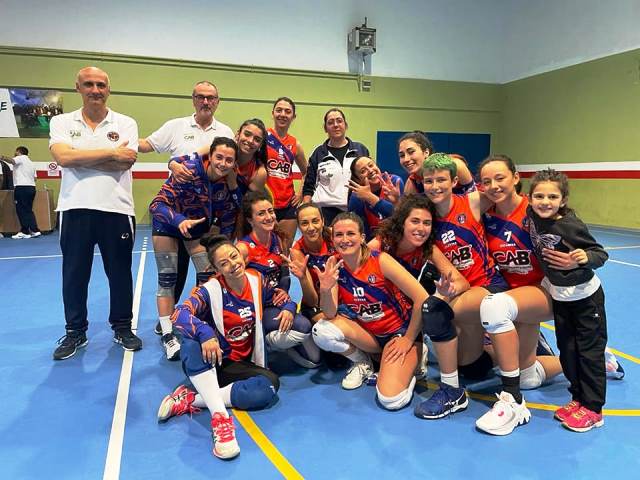 VITTORIA CONVINCENTE PER LA DINAMO CAB MOLFETTA CONTRO LA VOLLEYS EAGLES NELLULTIMA GARA CASALINGA DELLA REGULAR SEASON